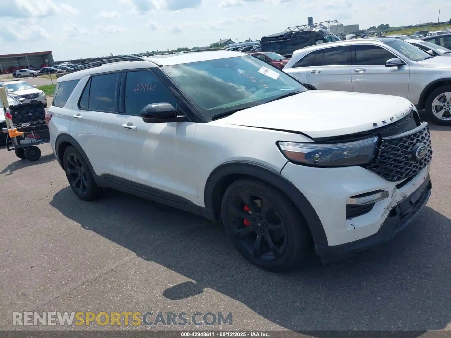 1 Photograph of a damaged car 1FM5K8GC9NGA12513 FORD EXPLORER 2022