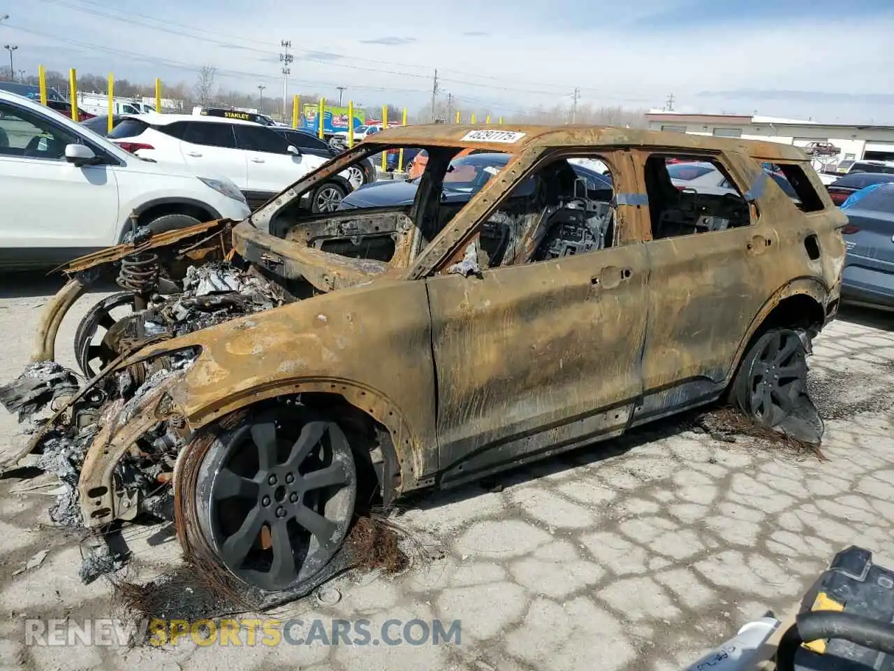 1 Photograph of a damaged car 1FM5K8GC9NGC06040 FORD EXPLORER 2022