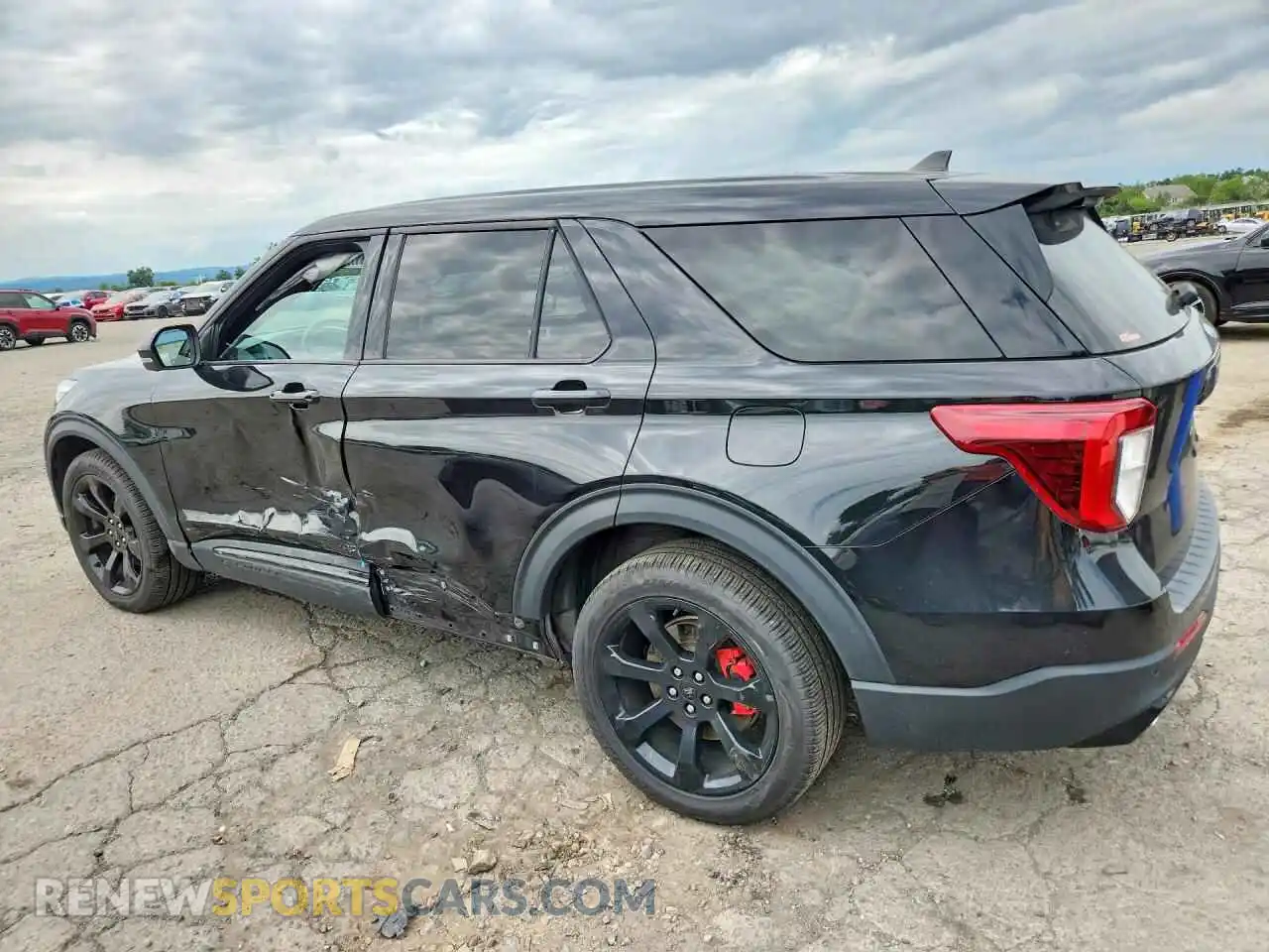 2 fotografías del automóvil dañado 1FM5K8GC9NGC44805 FORD EXPLORER 2022