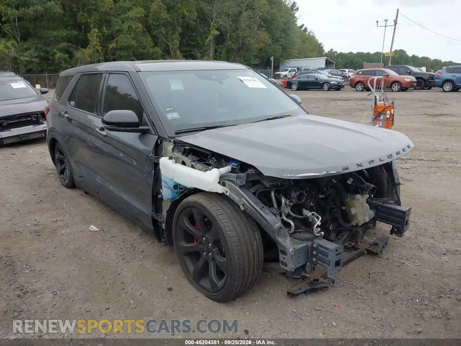 1 Photograph of a damaged car 1FM5K8GCXNGA55354 FORD EXPLORER 2022