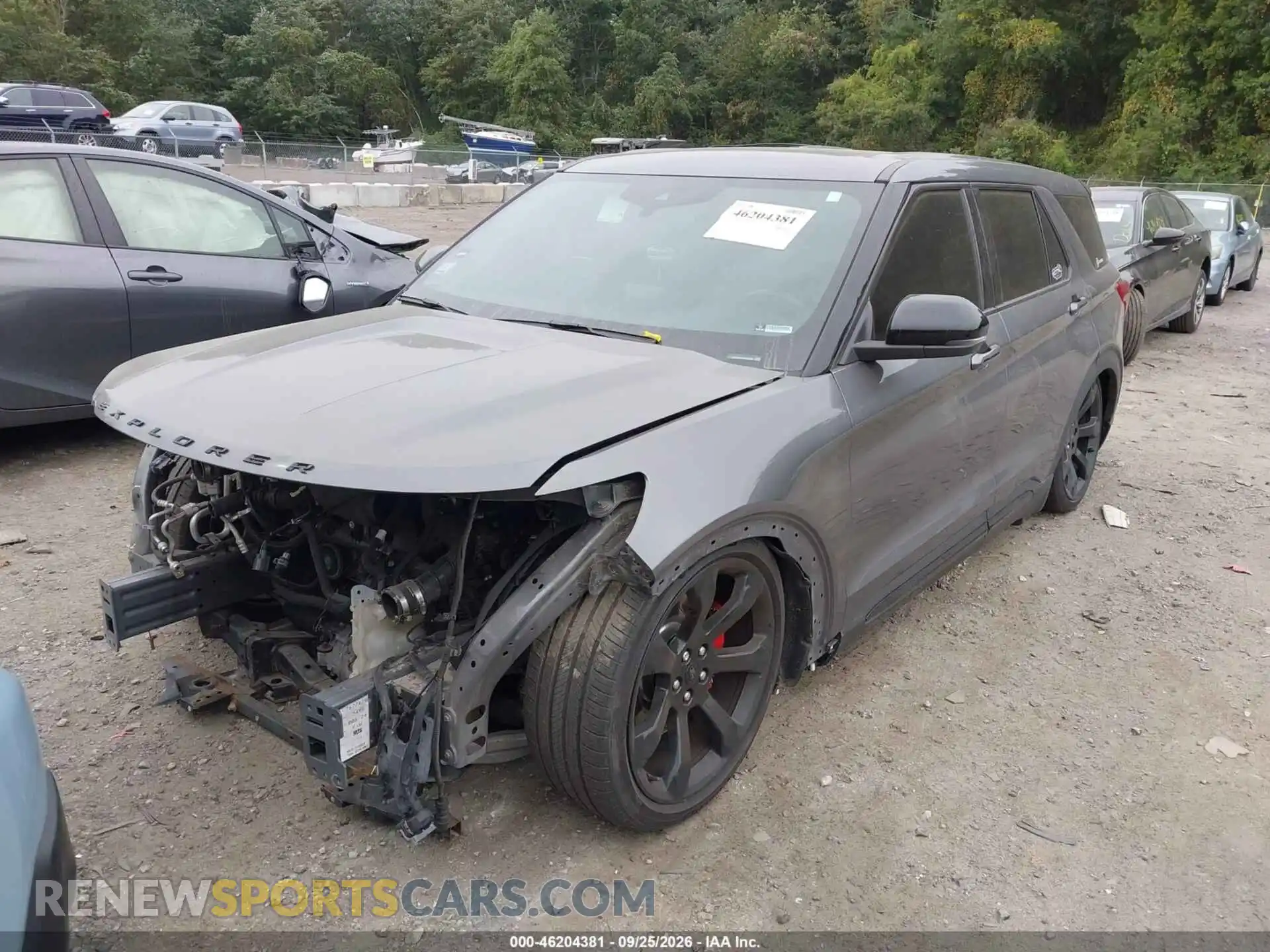 2 Photograph of a damaged car 1FM5K8GCXNGA55354 FORD EXPLORER 2022