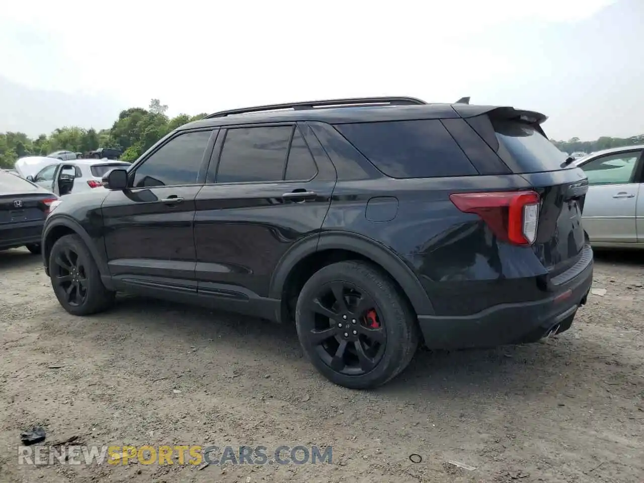 2 Фотография поврежденного автомобиля 1FM5K8GCXNGA75166 FORD EXPLORER 2022