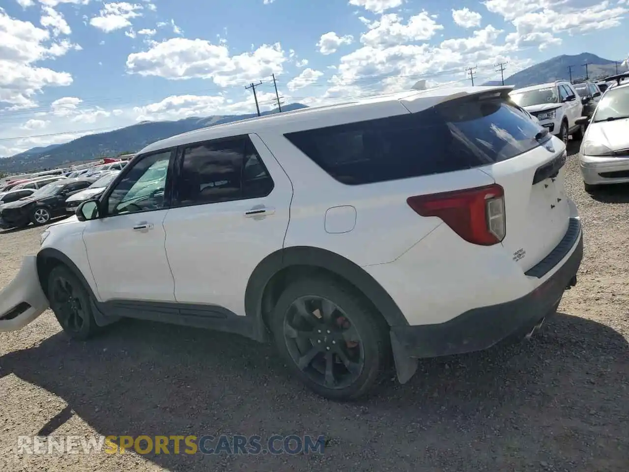 2 Photograph of a damaged car 1FM5K8GCXNGC01980 FORD EXPLORER 2022