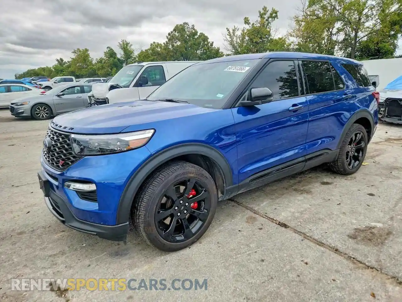 1 fotografías del automóvil dañado 1FM5K8GCXNGC29388 FORD EXPLORER 2022