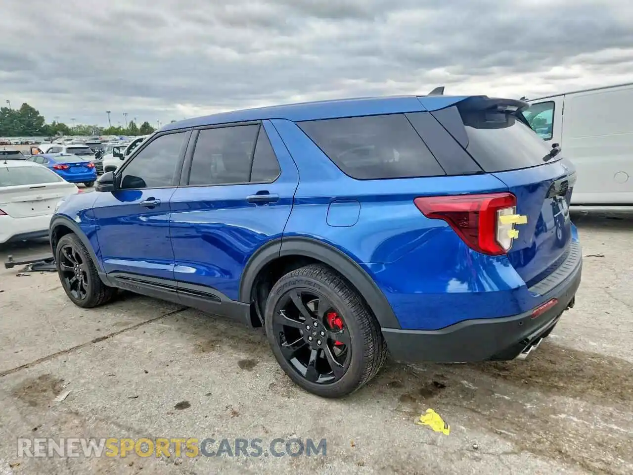 2 fotografías del automóvil dañado 1FM5K8GCXNGC29388 FORD EXPLORER 2022