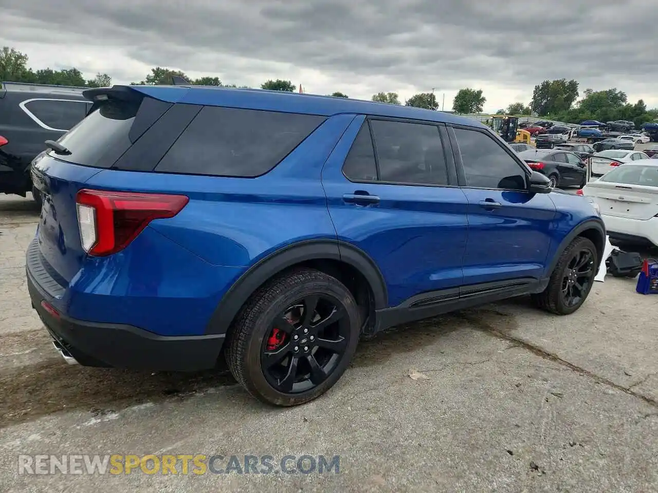 3 fotografías del automóvil dañado 1FM5K8GCXNGC29388 FORD EXPLORER 2022