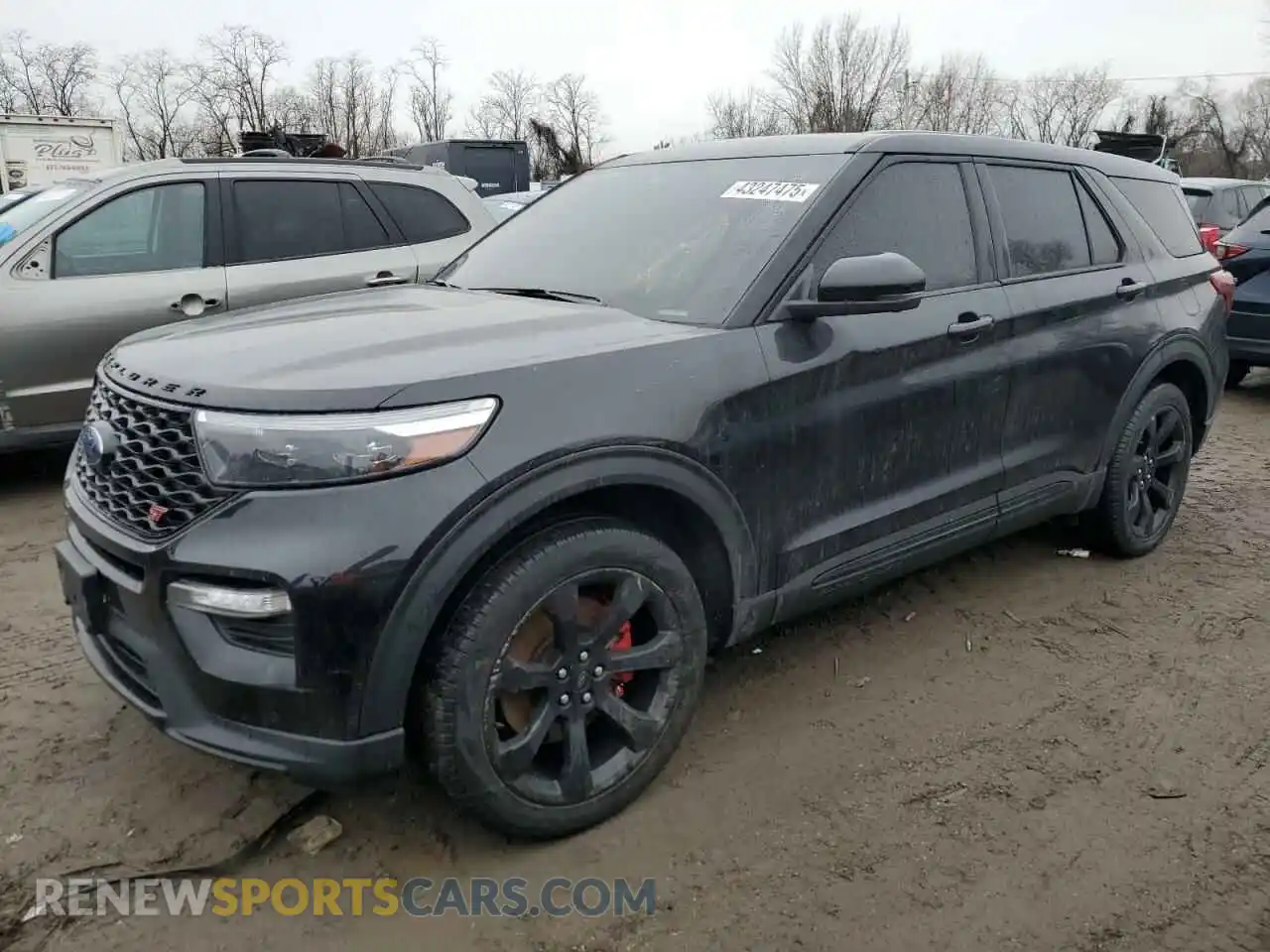 1 Photograph of a damaged car 1FM5K8GCXNGC46014 FORD EXPLORER 2022
