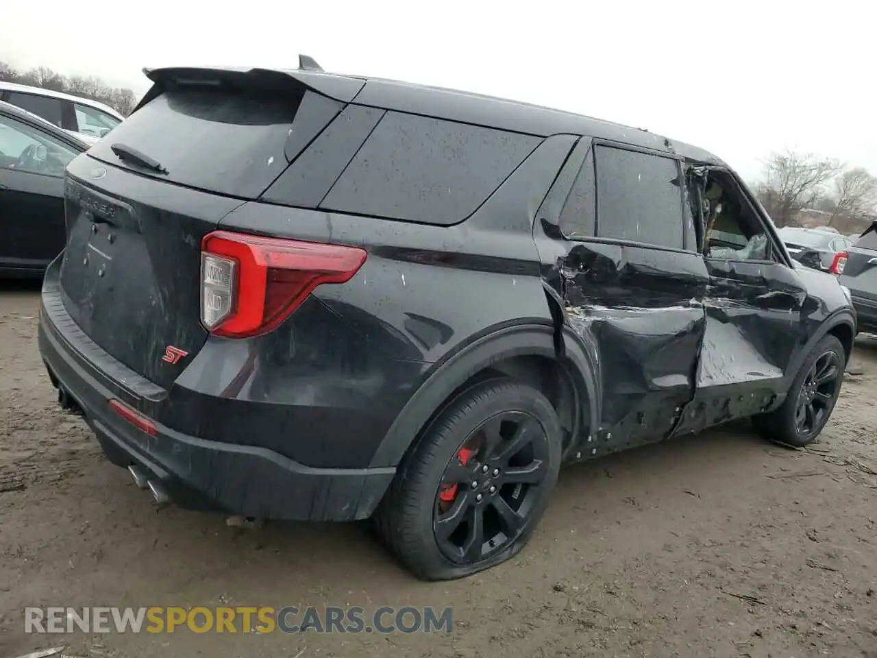 3 Photograph of a damaged car 1FM5K8GCXNGC46014 FORD EXPLORER 2022