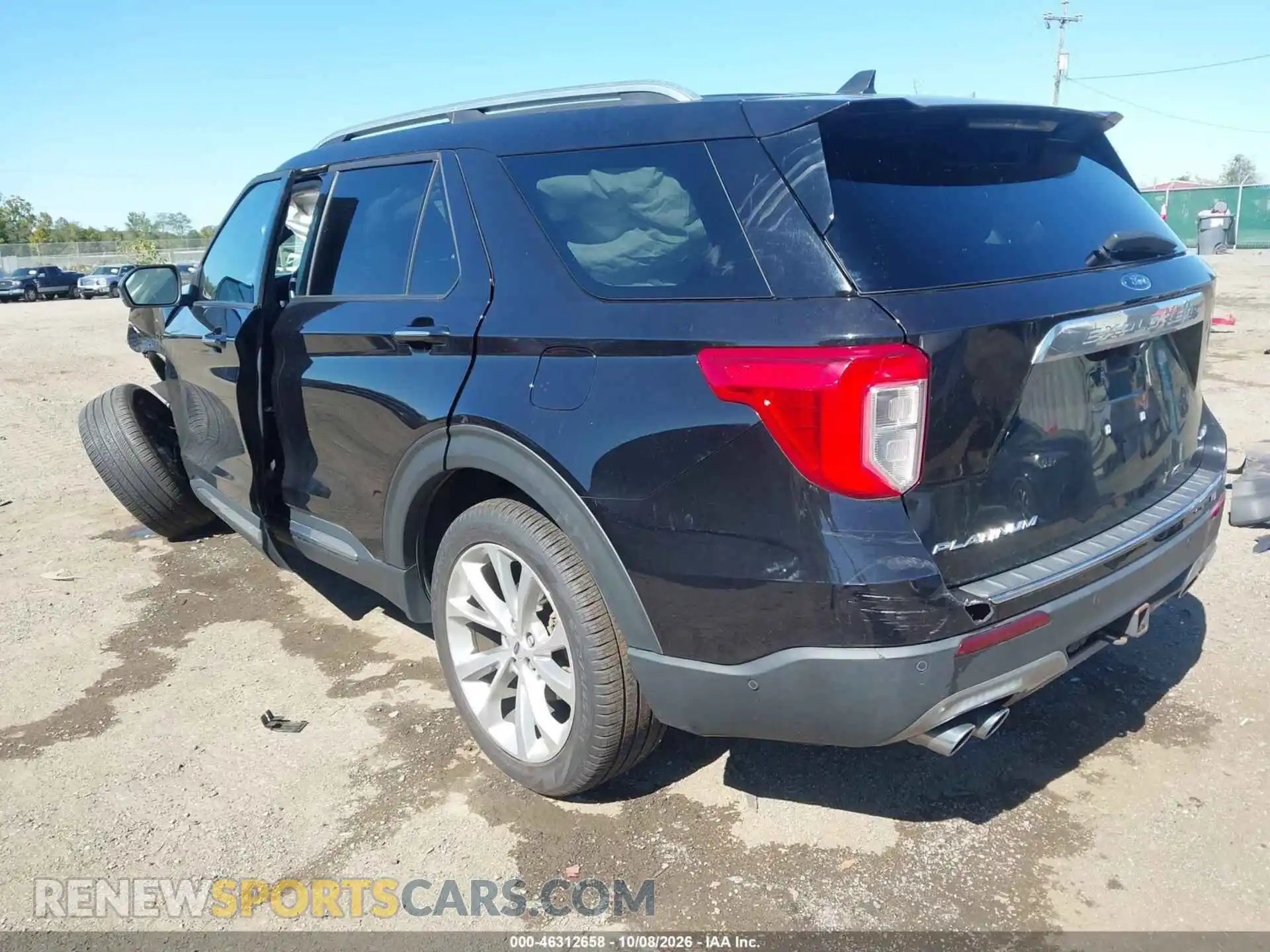 3 Photograph of a damaged car 1FM5K8HC1NGA83851 FORD EXPLORER 2022