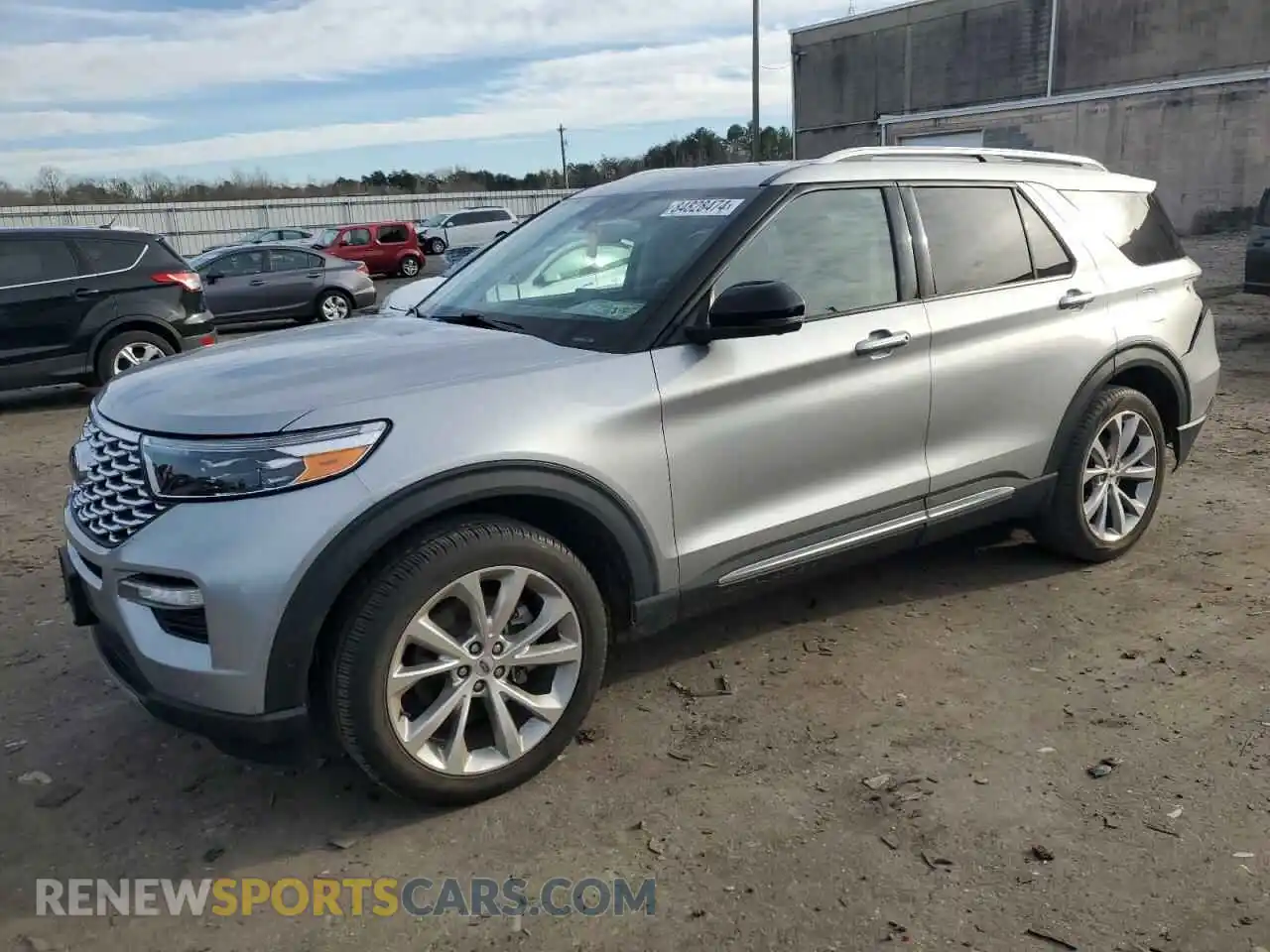 1 Photograph of a damaged car 1FM5K8HC2NGA20340 FORD EXPLORER 2022