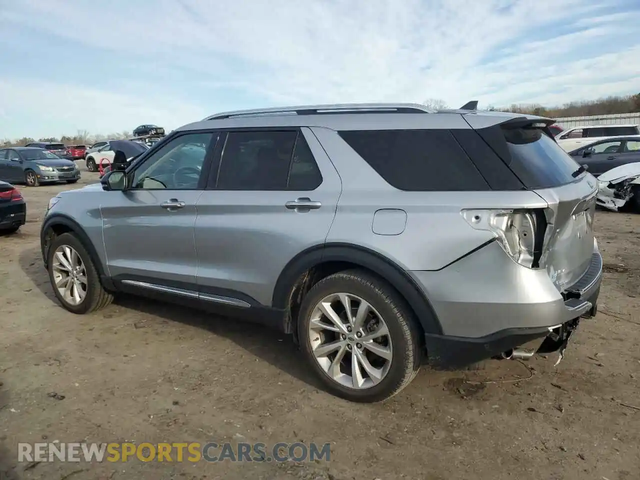 2 Photograph of a damaged car 1FM5K8HC2NGA20340 FORD EXPLORER 2022