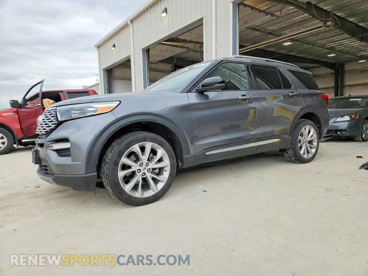 1 Photograph of a damaged car 1FM5K8HC2NGC05231 FORD EXPLORER 2022