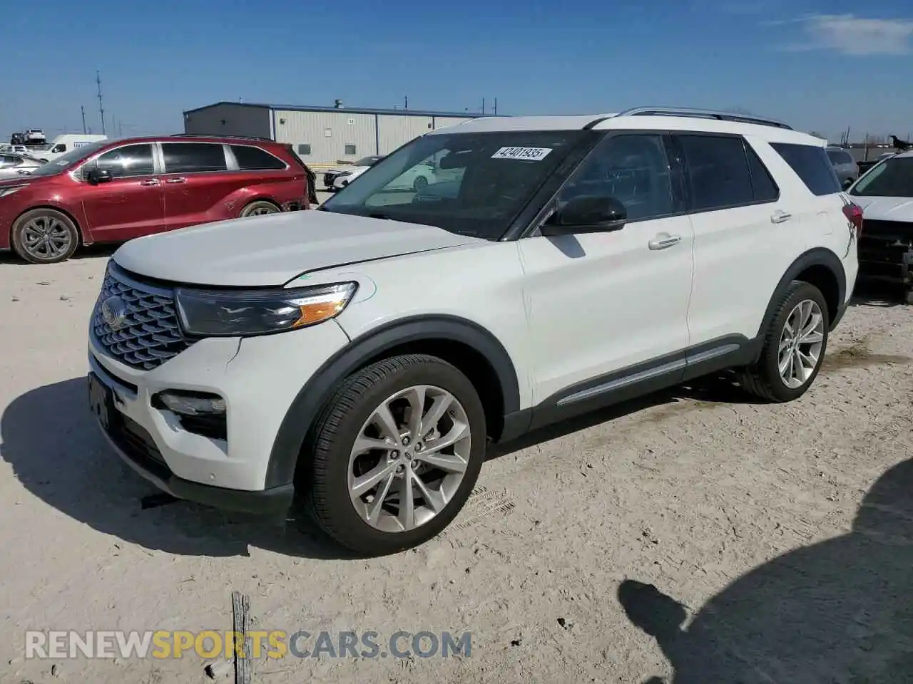 1 Photograph of a damaged car 1FM5K8HC4NGC42104 FORD EXPLORER 2022