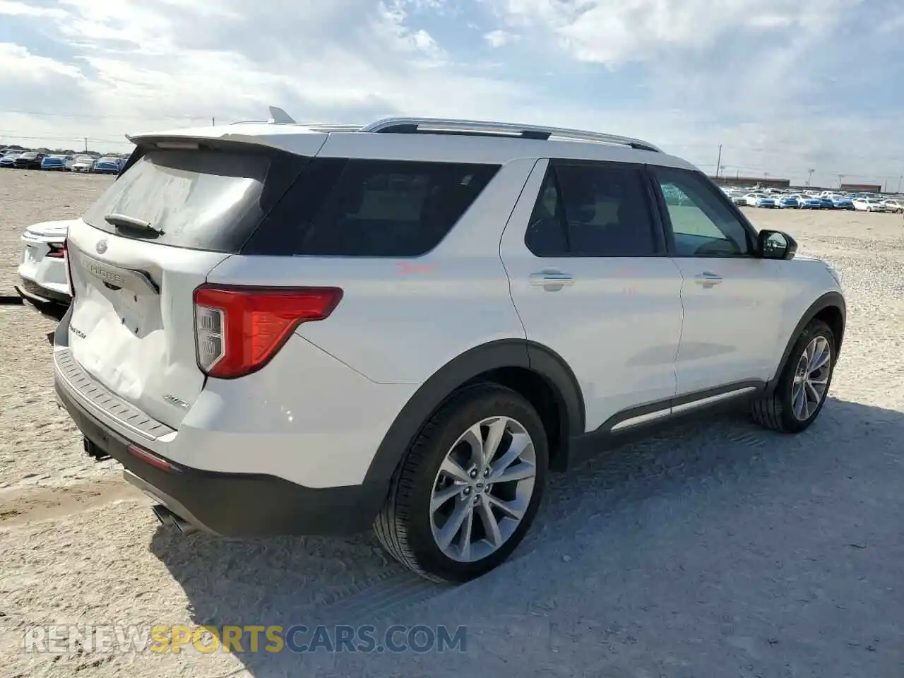3 Photograph of a damaged car 1FM5K8HC4NGC42104 FORD EXPLORER 2022