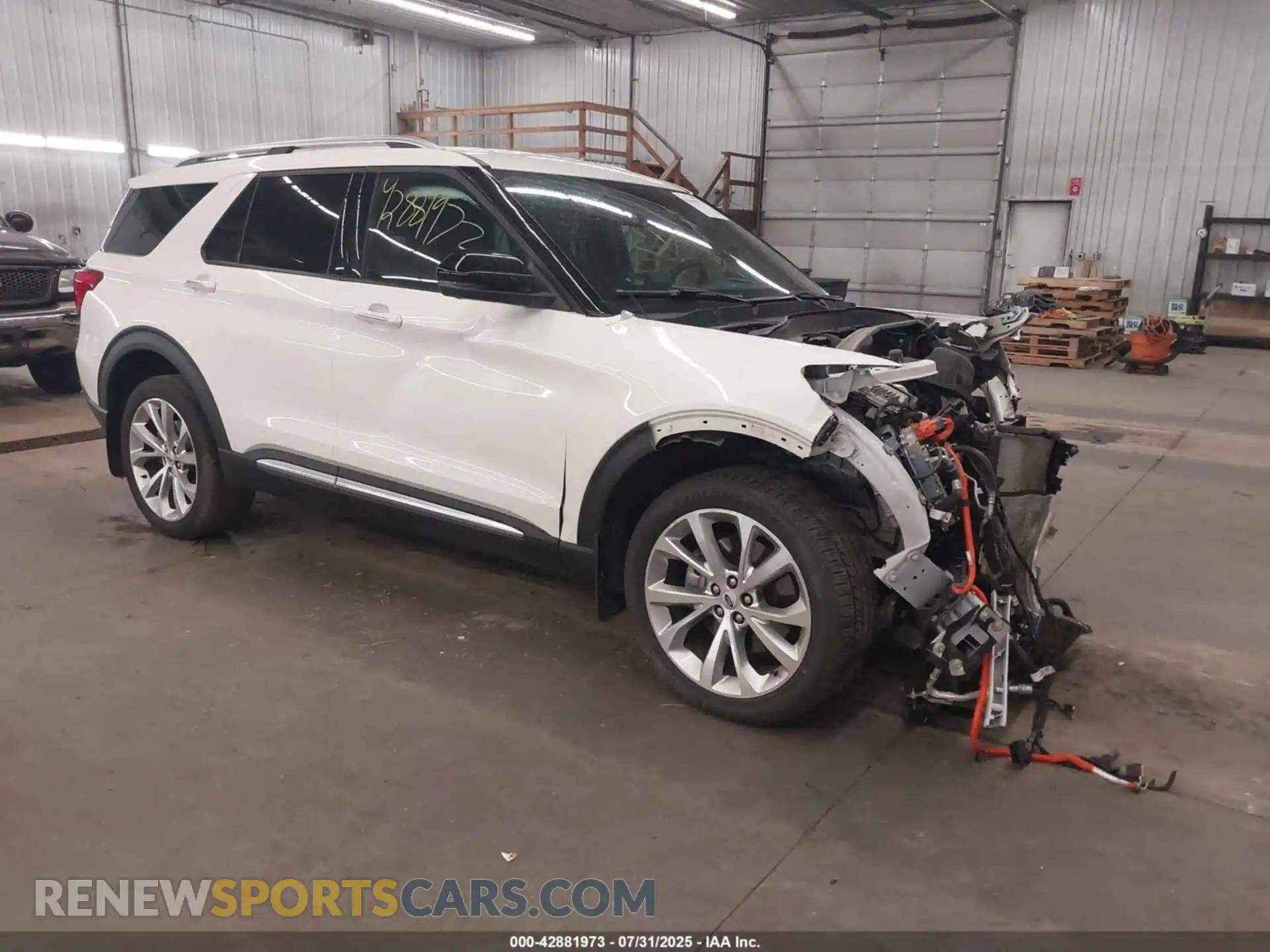 1 Photograph of a damaged car 1FM5K8HW1NNA02644 FORD EXPLORER 2022