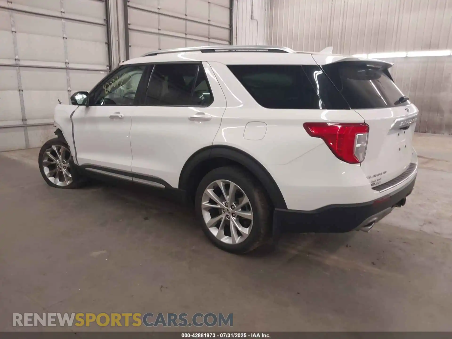3 Photograph of a damaged car 1FM5K8HW1NNA02644 FORD EXPLORER 2022