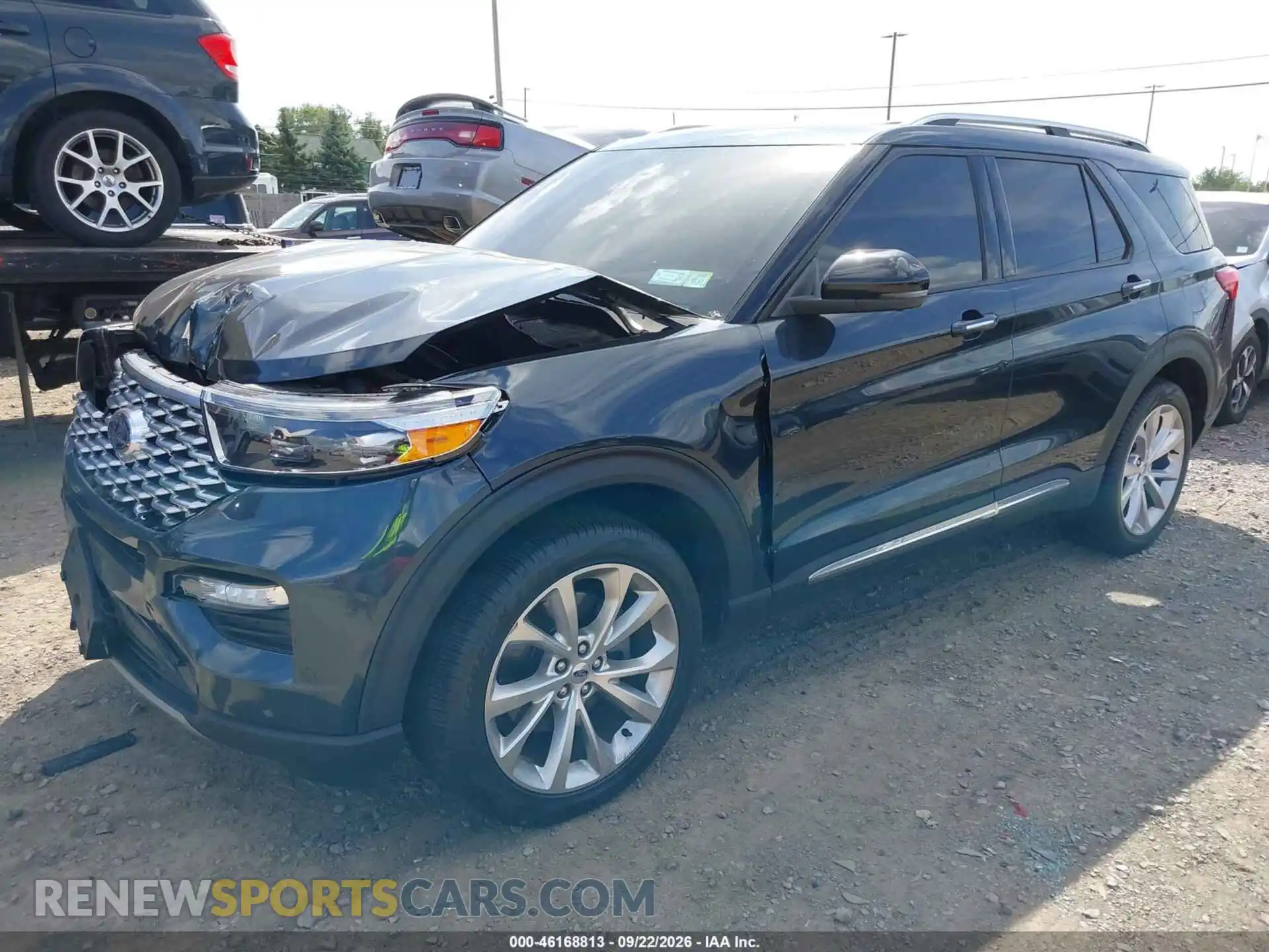 2 Фотография поврежденного автомобиля 1FM5K8HW3NNA11331 FORD EXPLORER 2022