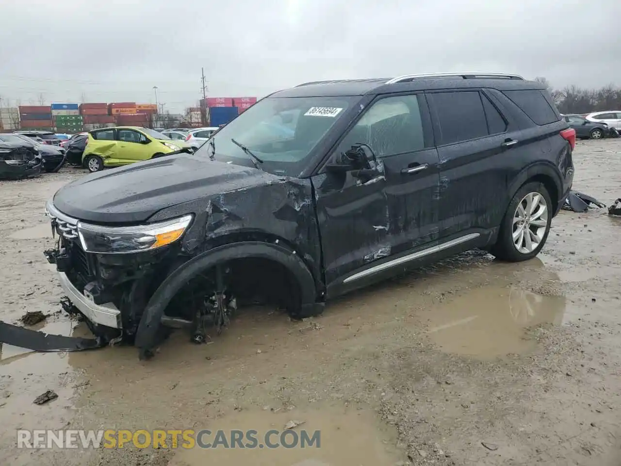 1 Photograph of a damaged car 1FM5K8HW9NNA06196 FORD EXPLORER 2022