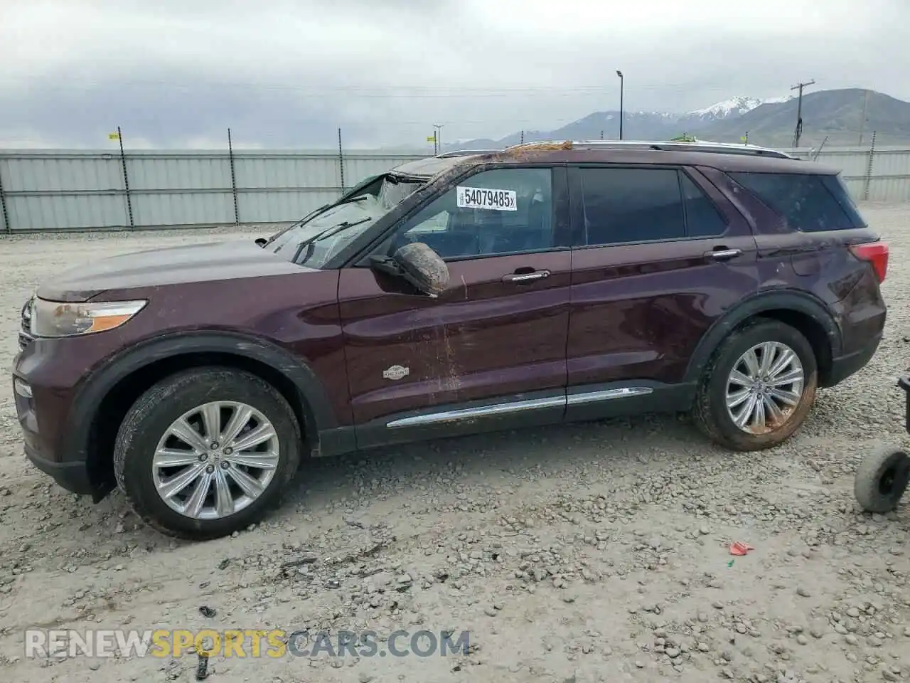 1 Photograph of a damaged car 1FM5K8LC9NGA53455 FORD EXPLORER 2022