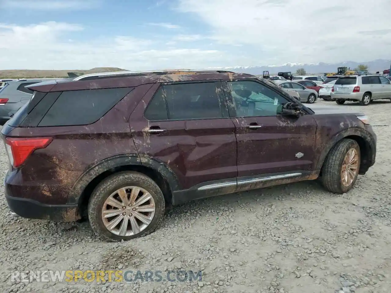 3 Photograph of a damaged car 1FM5K8LC9NGA53455 FORD EXPLORER 2022