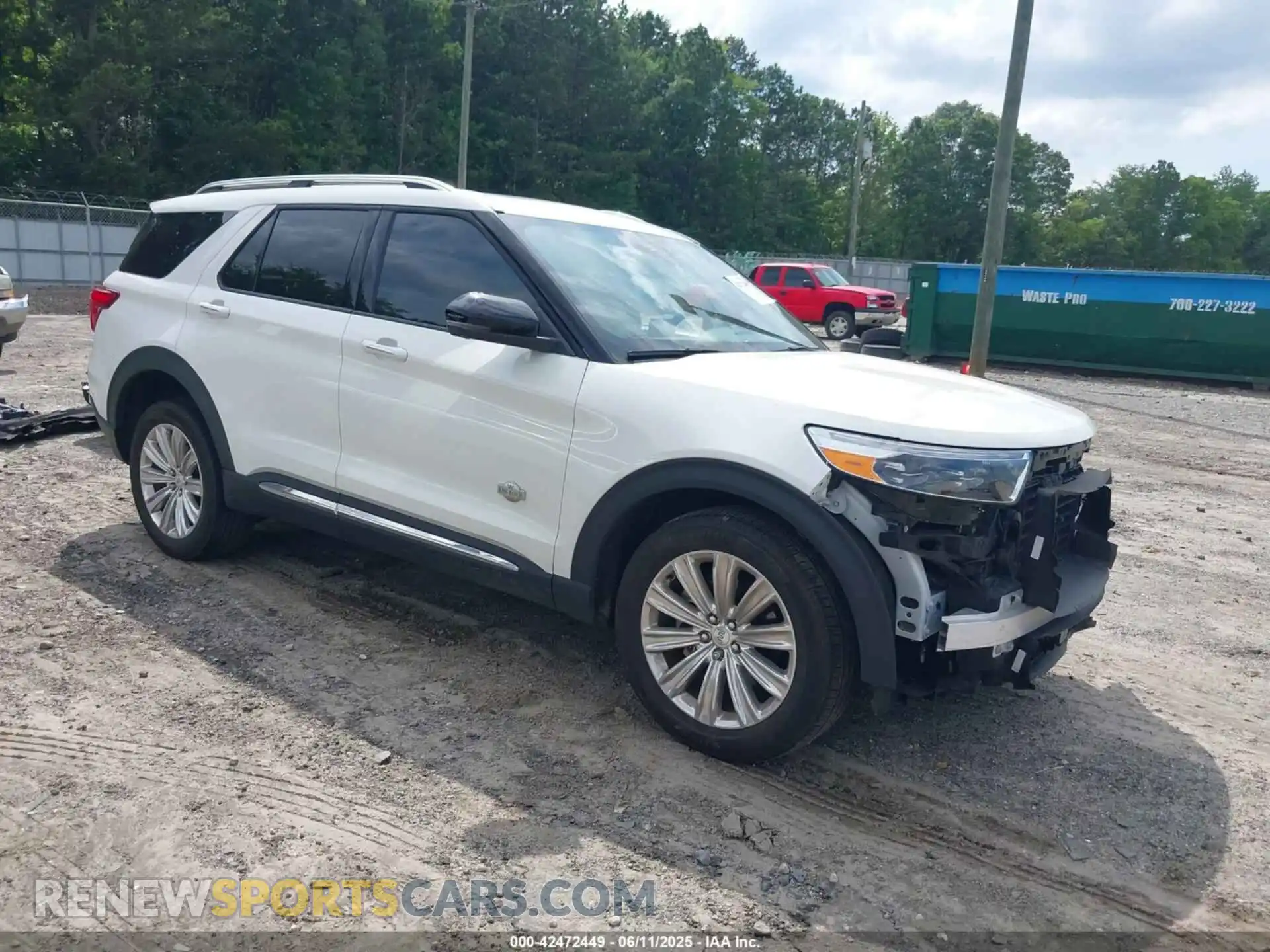 1 Photograph of a damaged car 1FM5K8LC9NGA81403 FORD EXPLORER 2022
