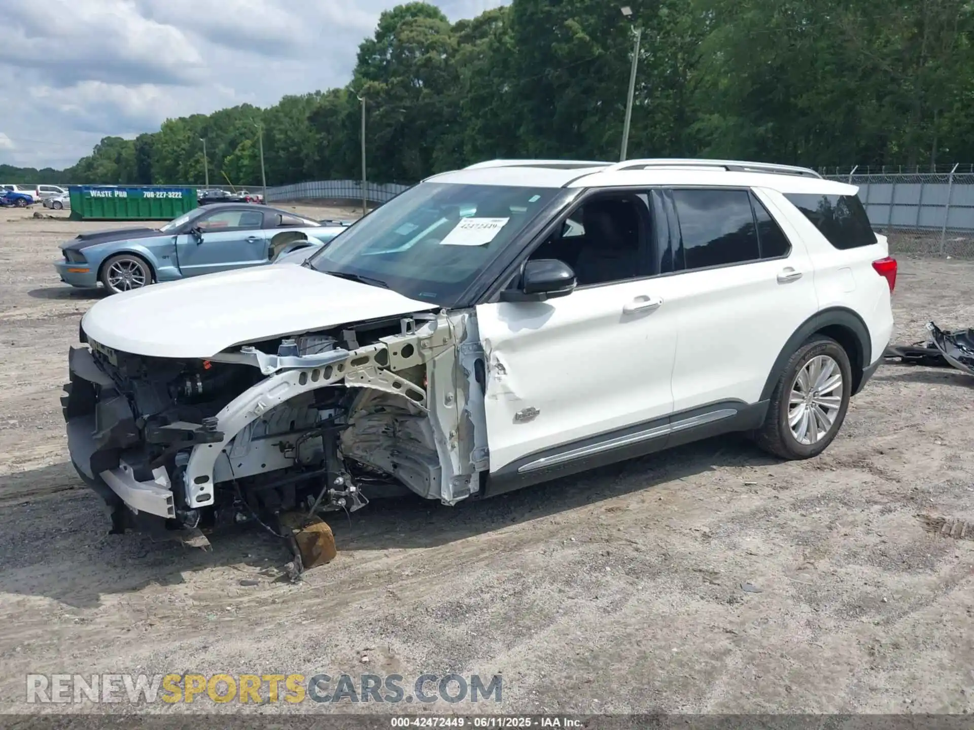 2 Photograph of a damaged car 1FM5K8LC9NGA81403 FORD EXPLORER 2022
