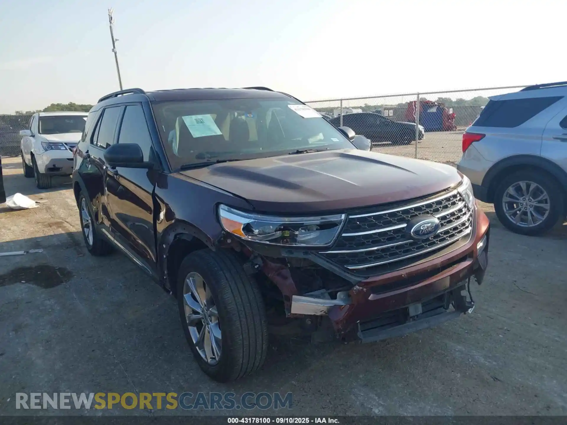1 Photograph of a damaged car 1FMSK7DH0NGA08329 FORD EXPLORER 2022