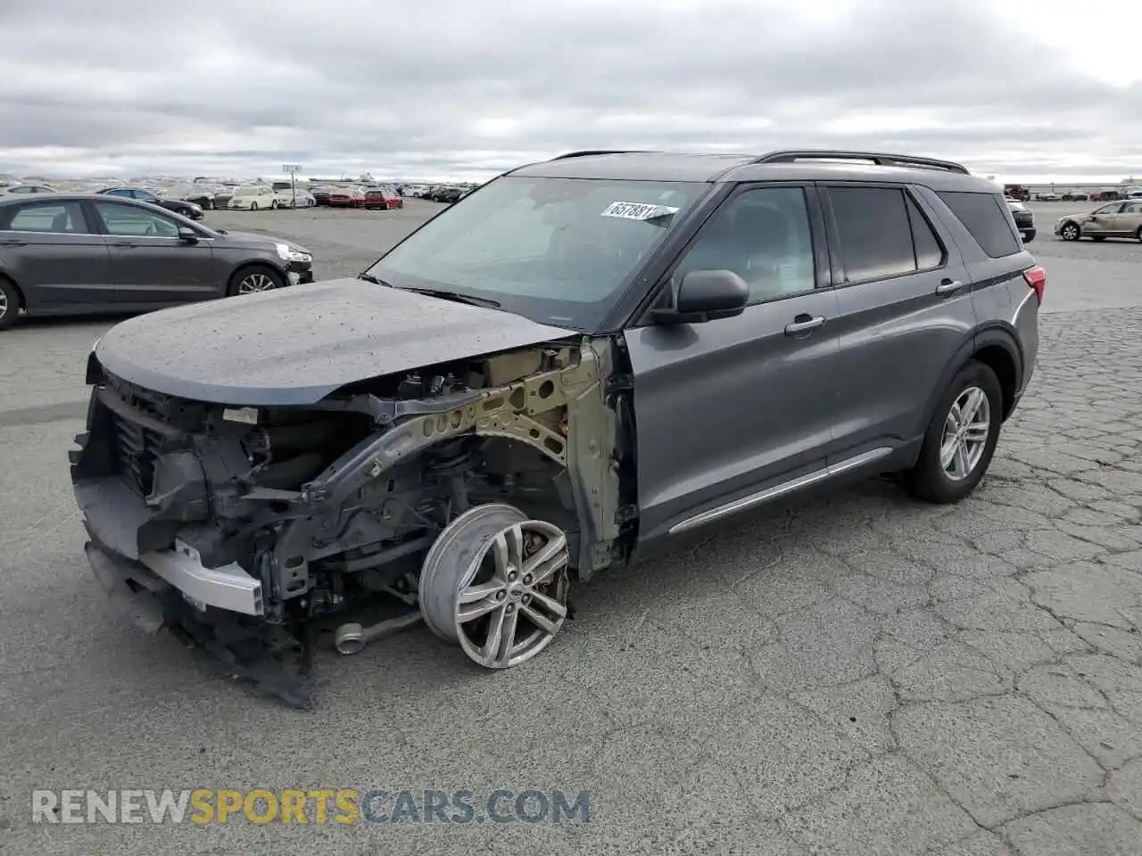 1 Photograph of a damaged car 1FMSK7DH0NGA66831 FORD EXPLORER 2022