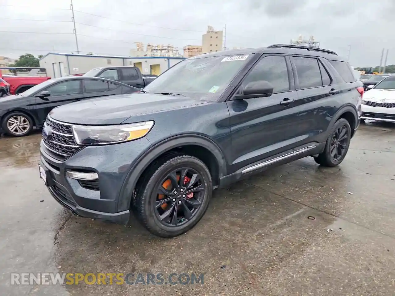 1 Фотография поврежденного автомобиля 1FMSK7DH0NGB38353 FORD EXPLORER 2022