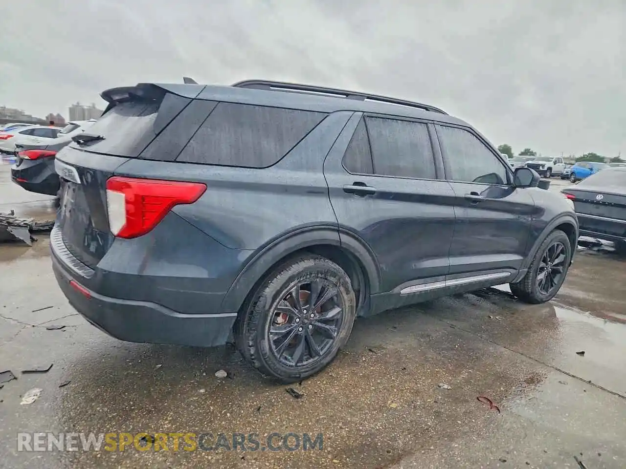 3 Фотография поврежденного автомобиля 1FMSK7DH0NGB38353 FORD EXPLORER 2022