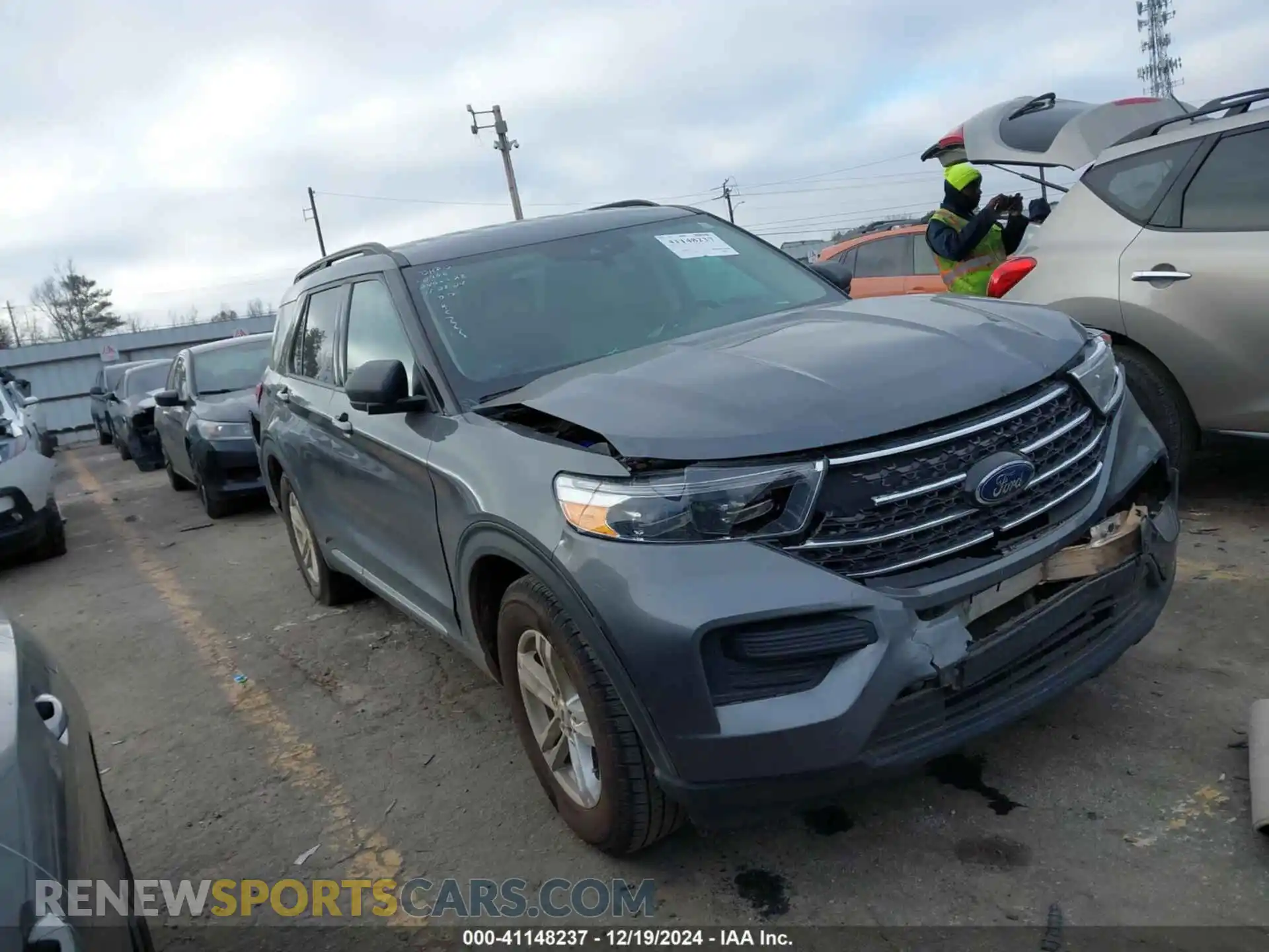 1 Photograph of a damaged car 1FMSK7DH0NGB82790 FORD EXPLORER 2022