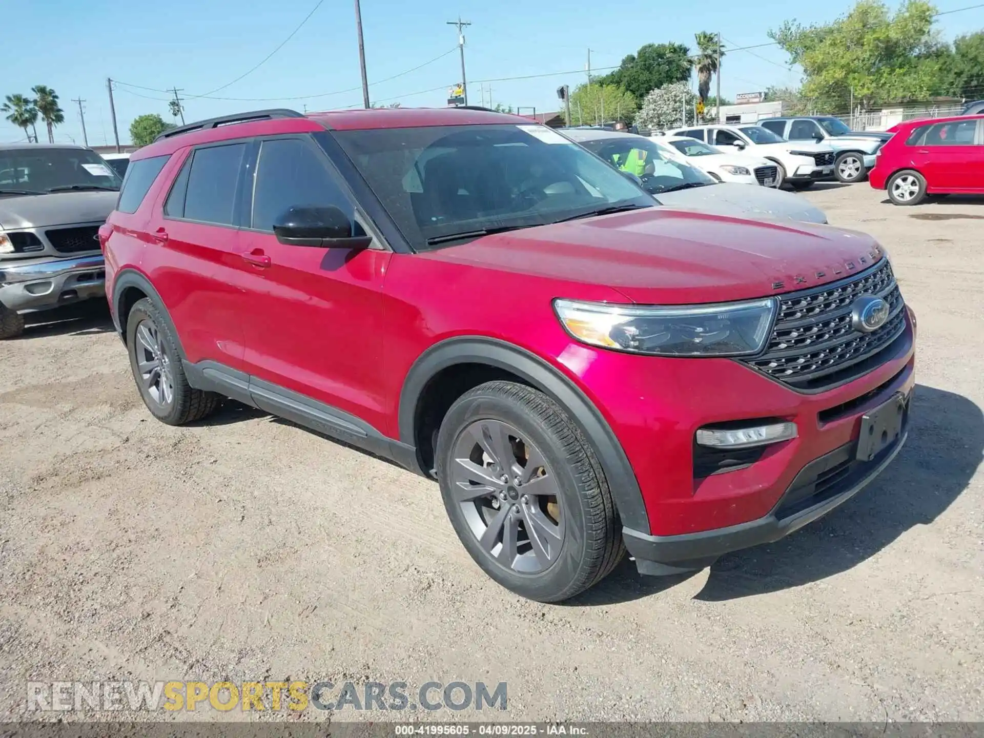 1 Photograph of a damaged car 1FMSK7DH0NGC25010 FORD EXPLORER 2022