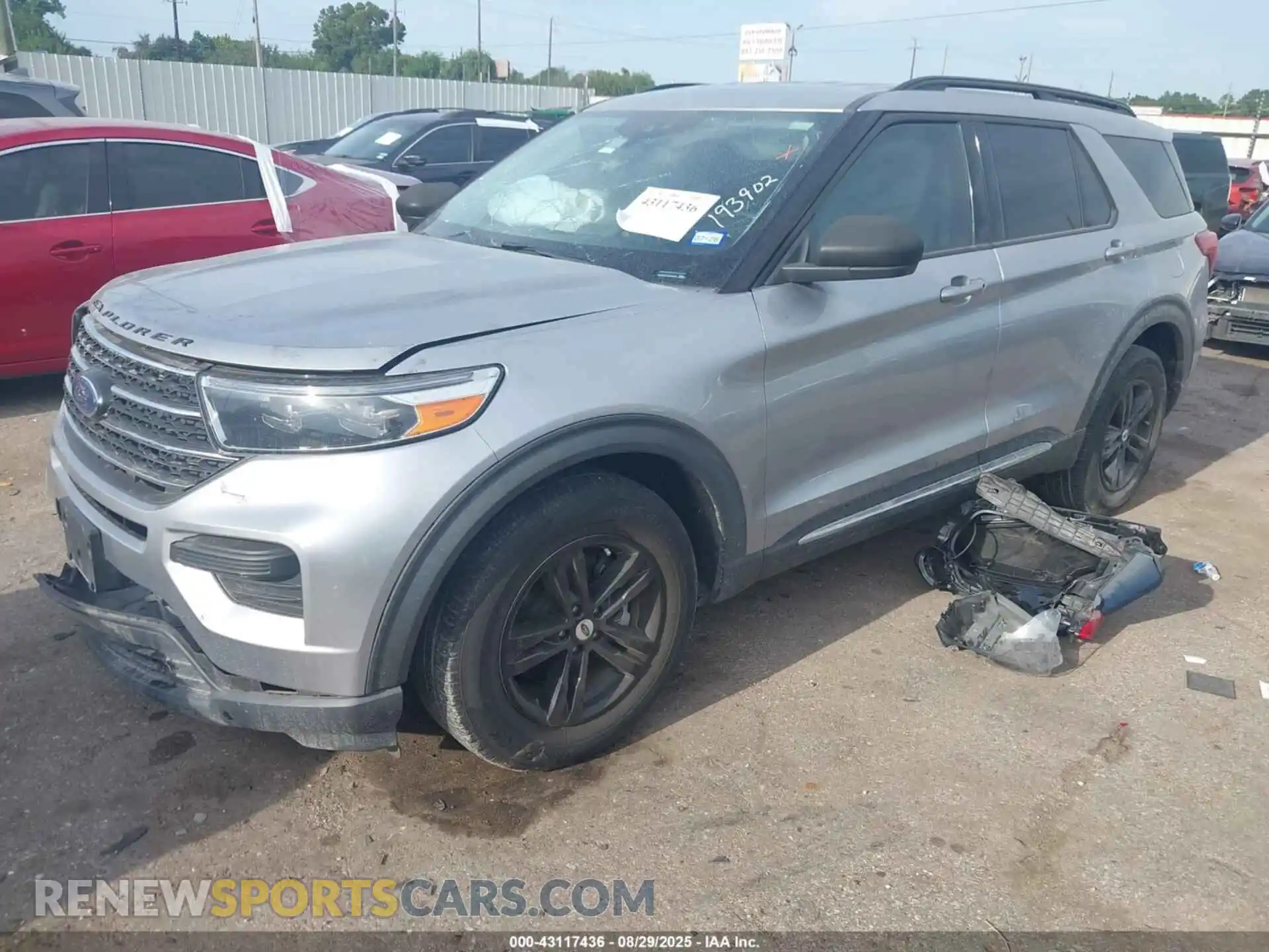 2 Photograph of a damaged car 1FMSK7DH1NGA13510 FORD EXPLORER 2022
