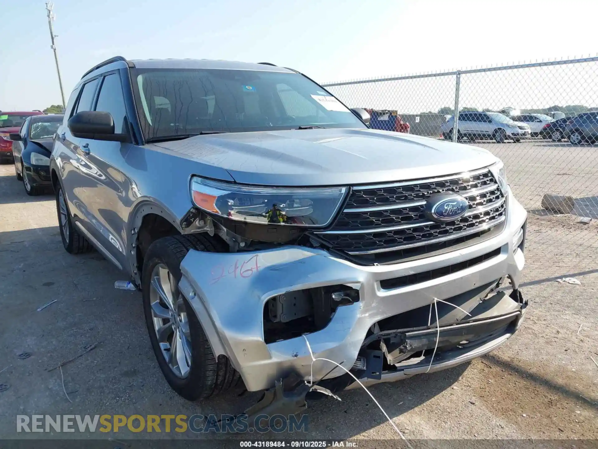 1 Photograph of a damaged car 1FMSK7DH1NGA19839 FORD EXPLORER 2022