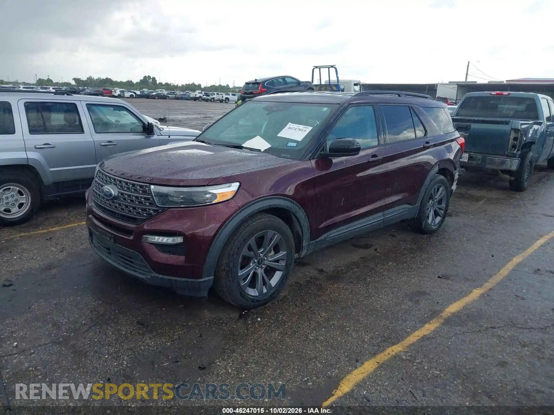 2 Photograph of a damaged car 1FMSK7DH1NGA33773 FORD EXPLORER 2022