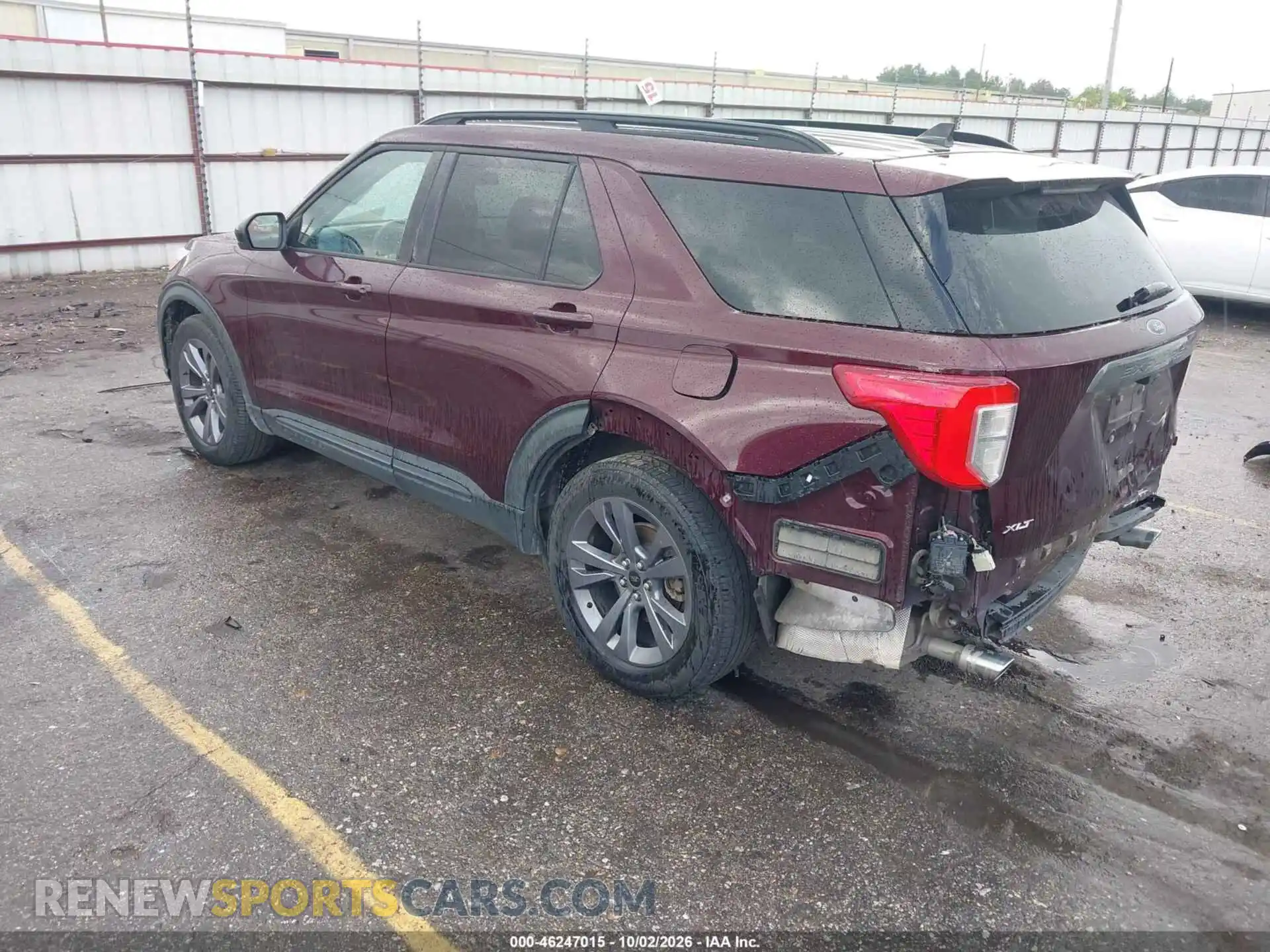 3 Photograph of a damaged car 1FMSK7DH1NGA33773 FORD EXPLORER 2022