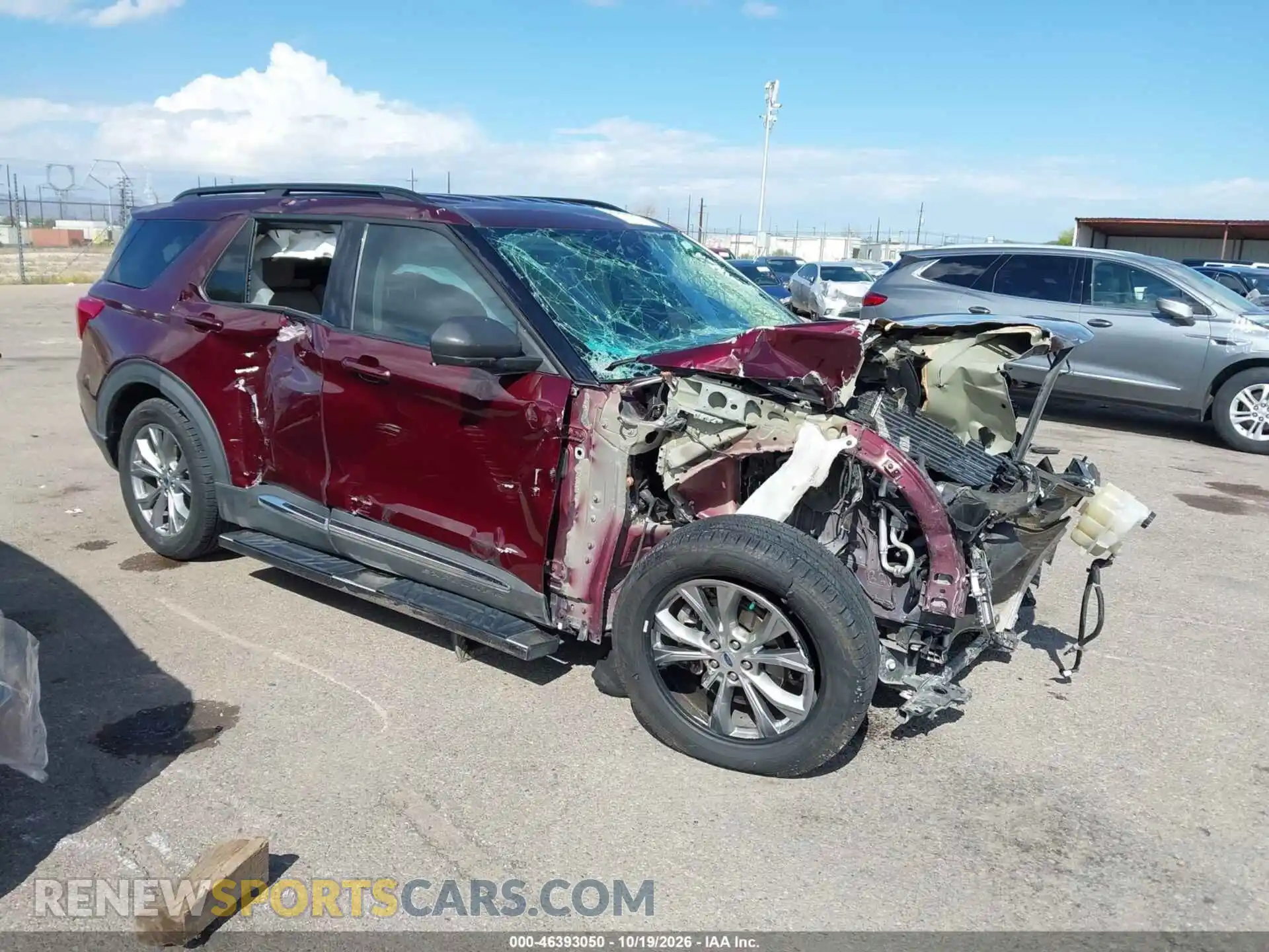 1 Photograph of a damaged car 1FMSK7DH2NGA11541 FORD EXPLORER 2022