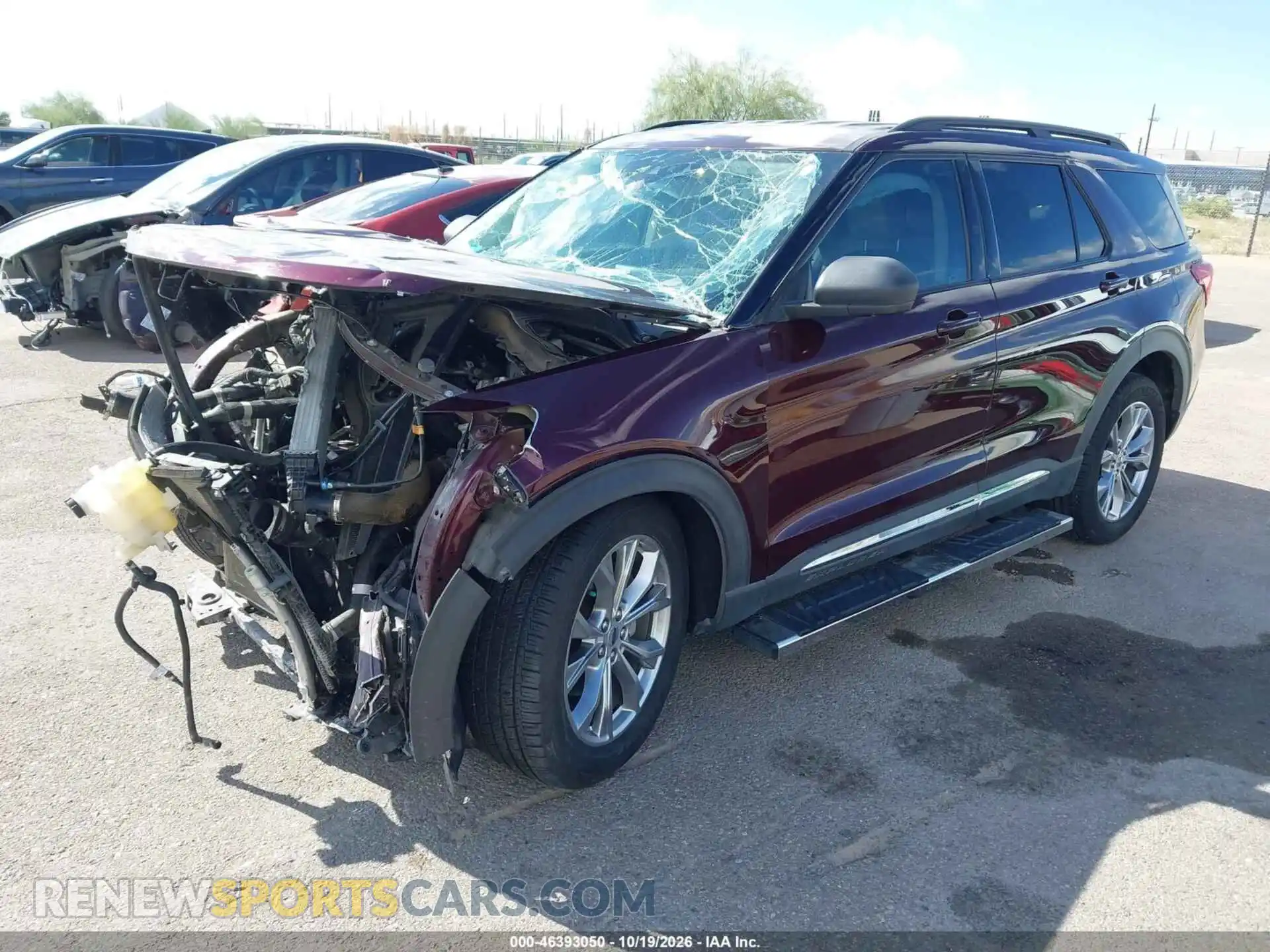 2 Photograph of a damaged car 1FMSK7DH2NGA11541 FORD EXPLORER 2022