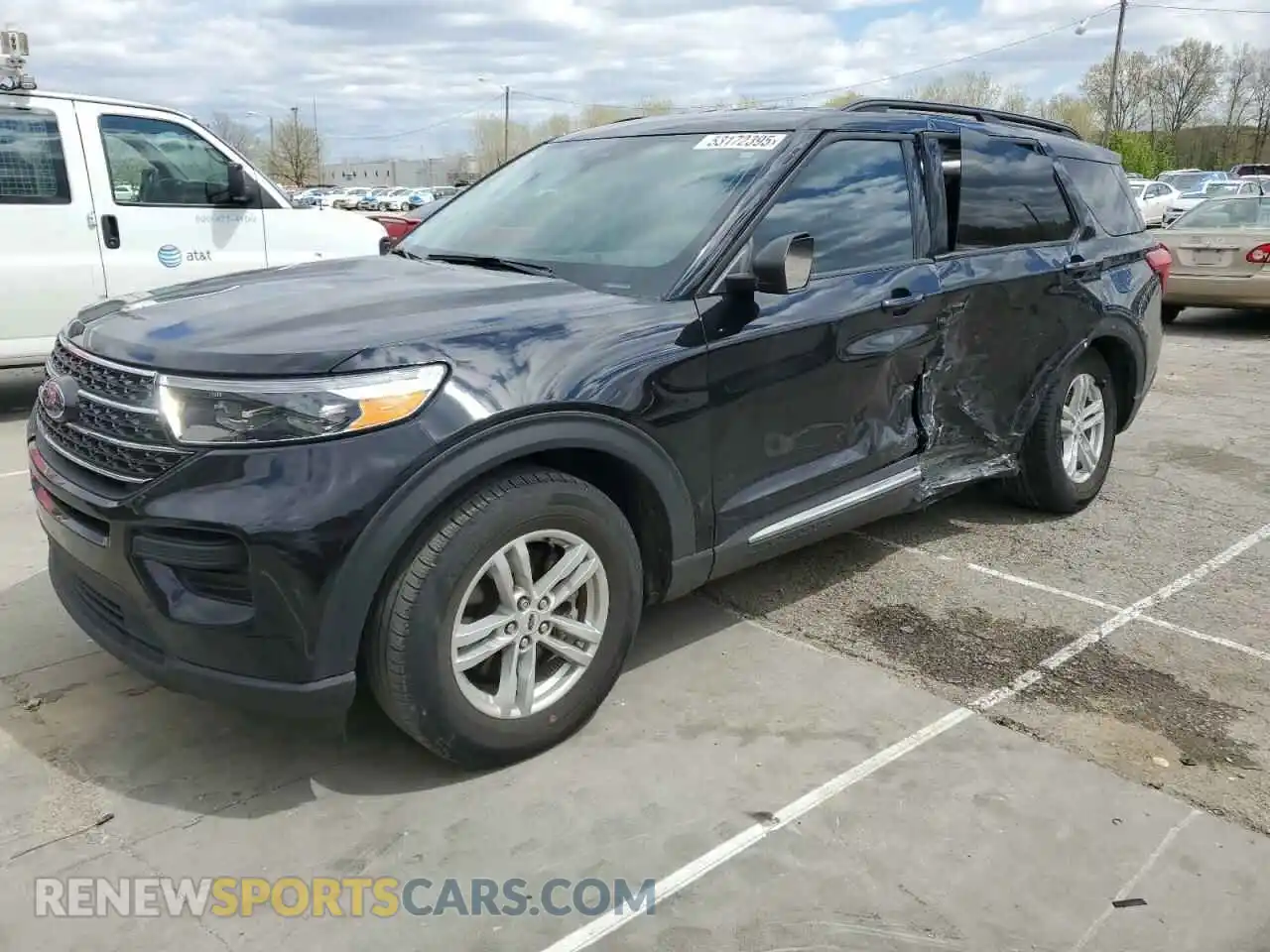 1 Photograph of a damaged car 1FMSK7DH2NGA12477 FORD EXPLORER 2022