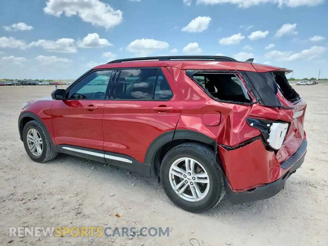 2 Photograph of a damaged car 1FMSK7DH2NGA80424 FORD EXPLORER 2022