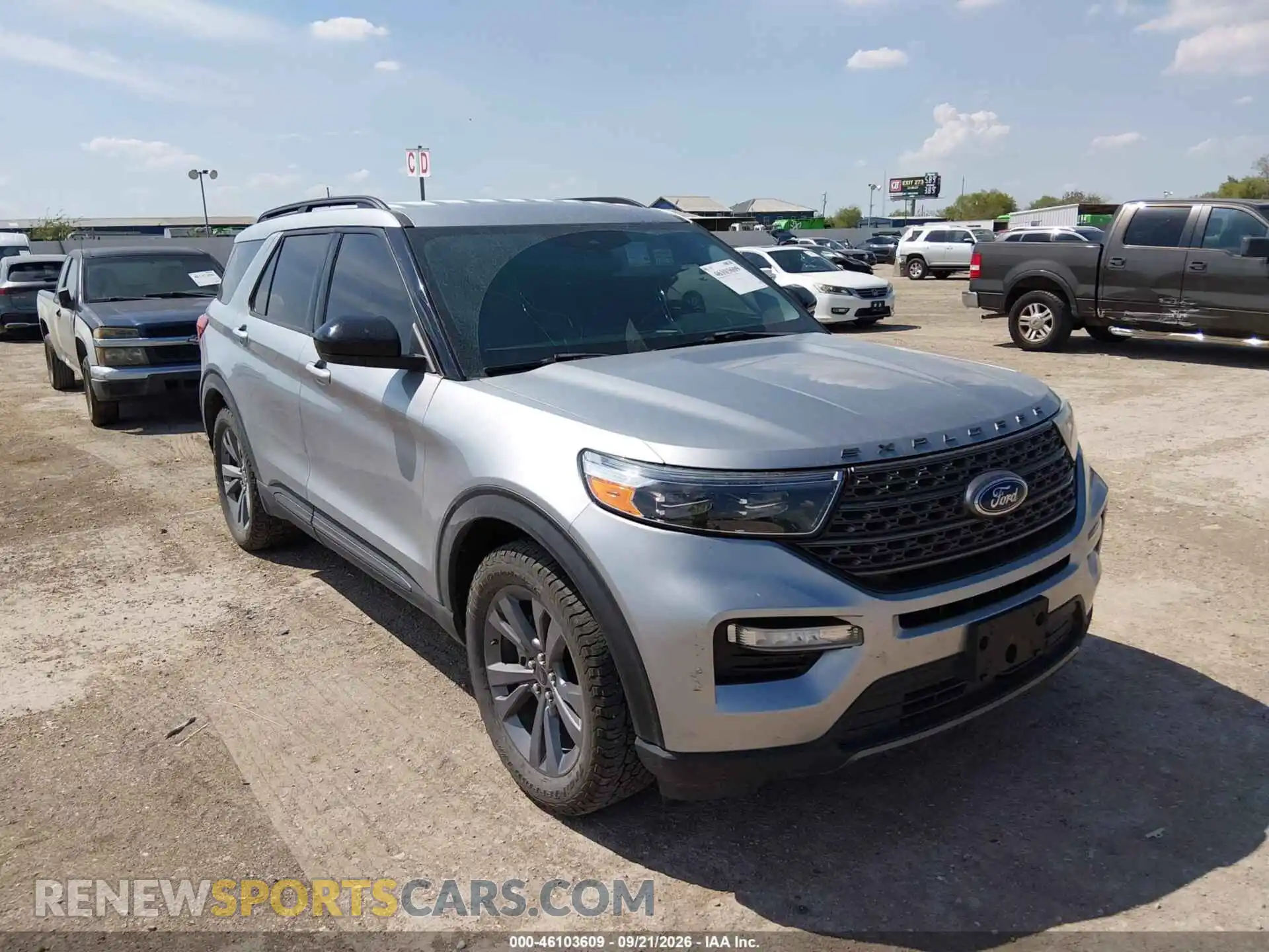 1 Photograph of a damaged car 1FMSK7DH2NGB15396 FORD EXPLORER 2022