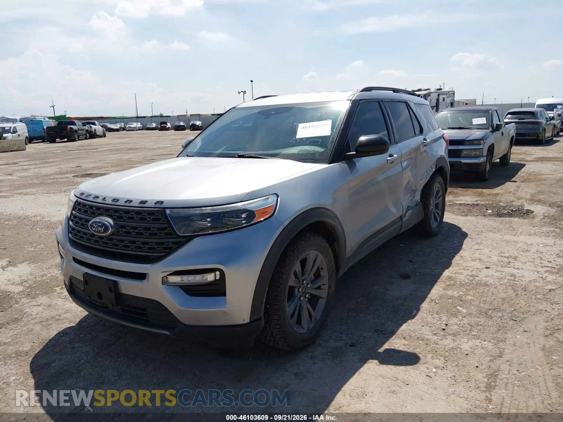 2 Photograph of a damaged car 1FMSK7DH2NGB15396 FORD EXPLORER 2022