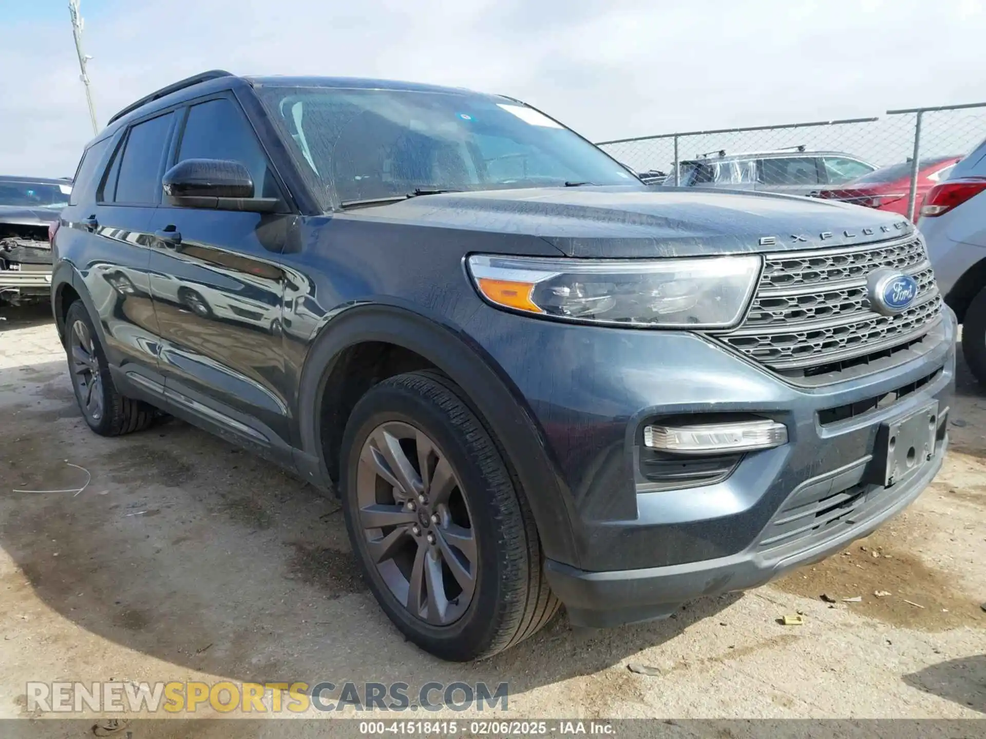 1 Photograph of a damaged car 1FMSK7DH3NGA14352 FORD EXPLORER 2022