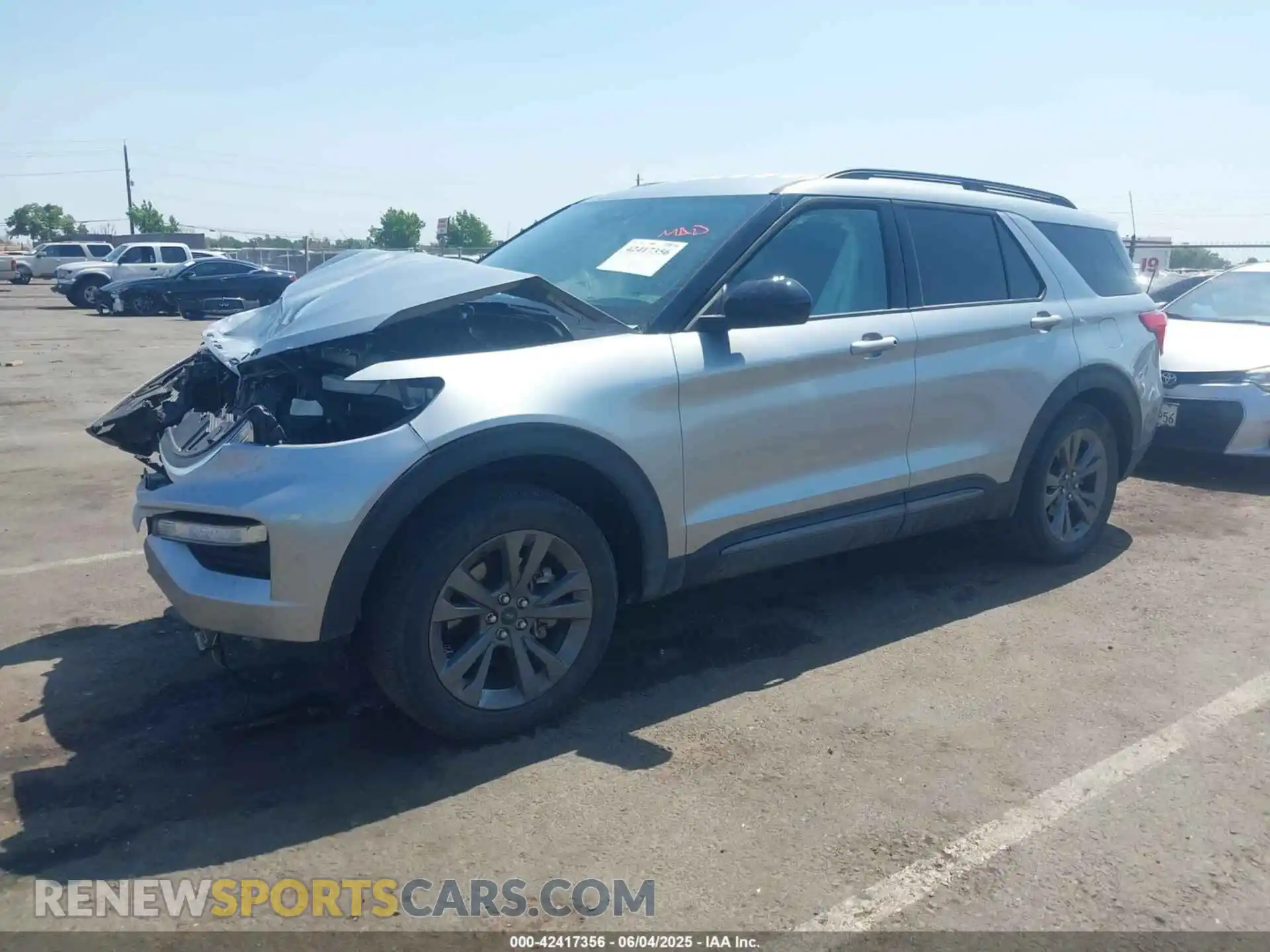 2 Photograph of a damaged car 1FMSK7DH3NGB53736 FORD EXPLORER 2022