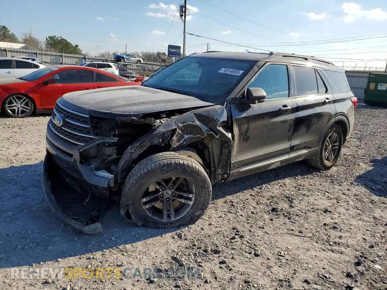 1 Photograph of a damaged car 1FMSK7DH4NGA39664 FORD EXPLORER 2022