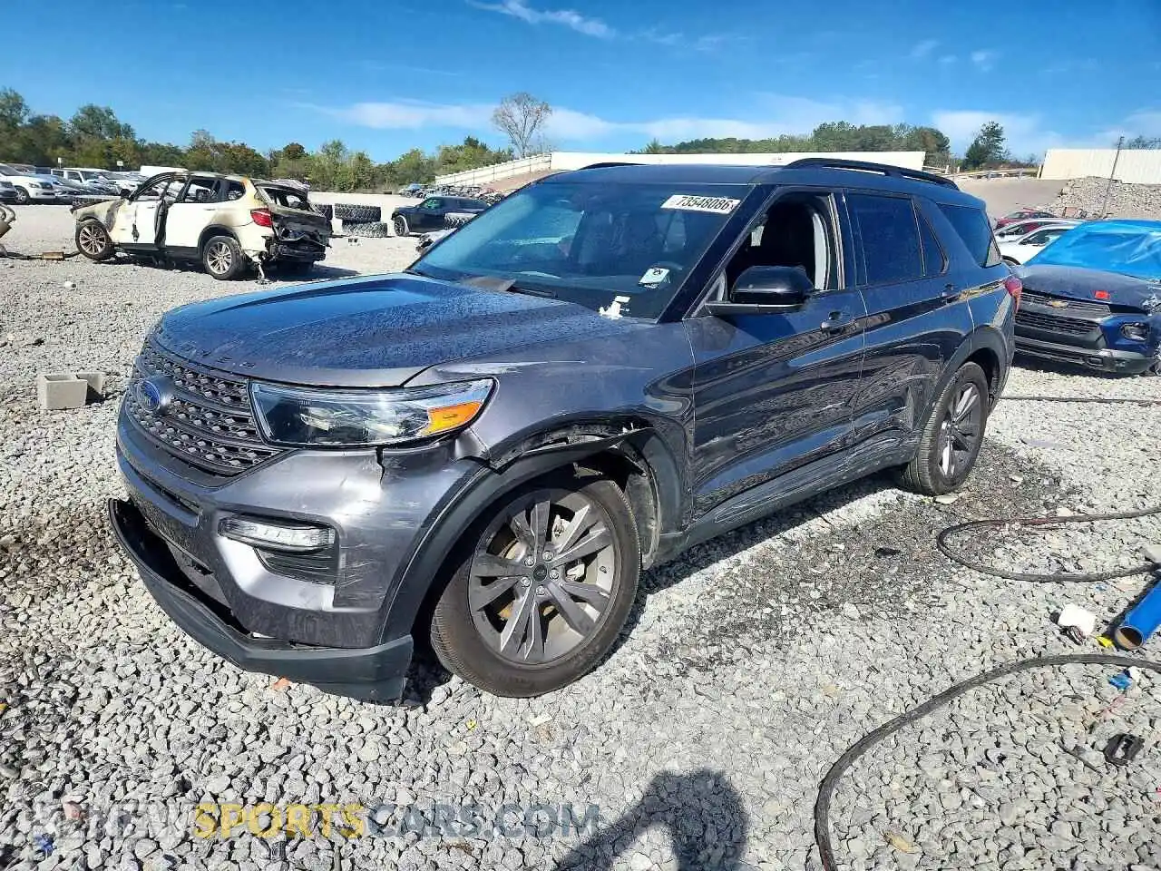 1 Photograph of a damaged car 1FMSK7DH4NGB17151 FORD EXPLORER 2022