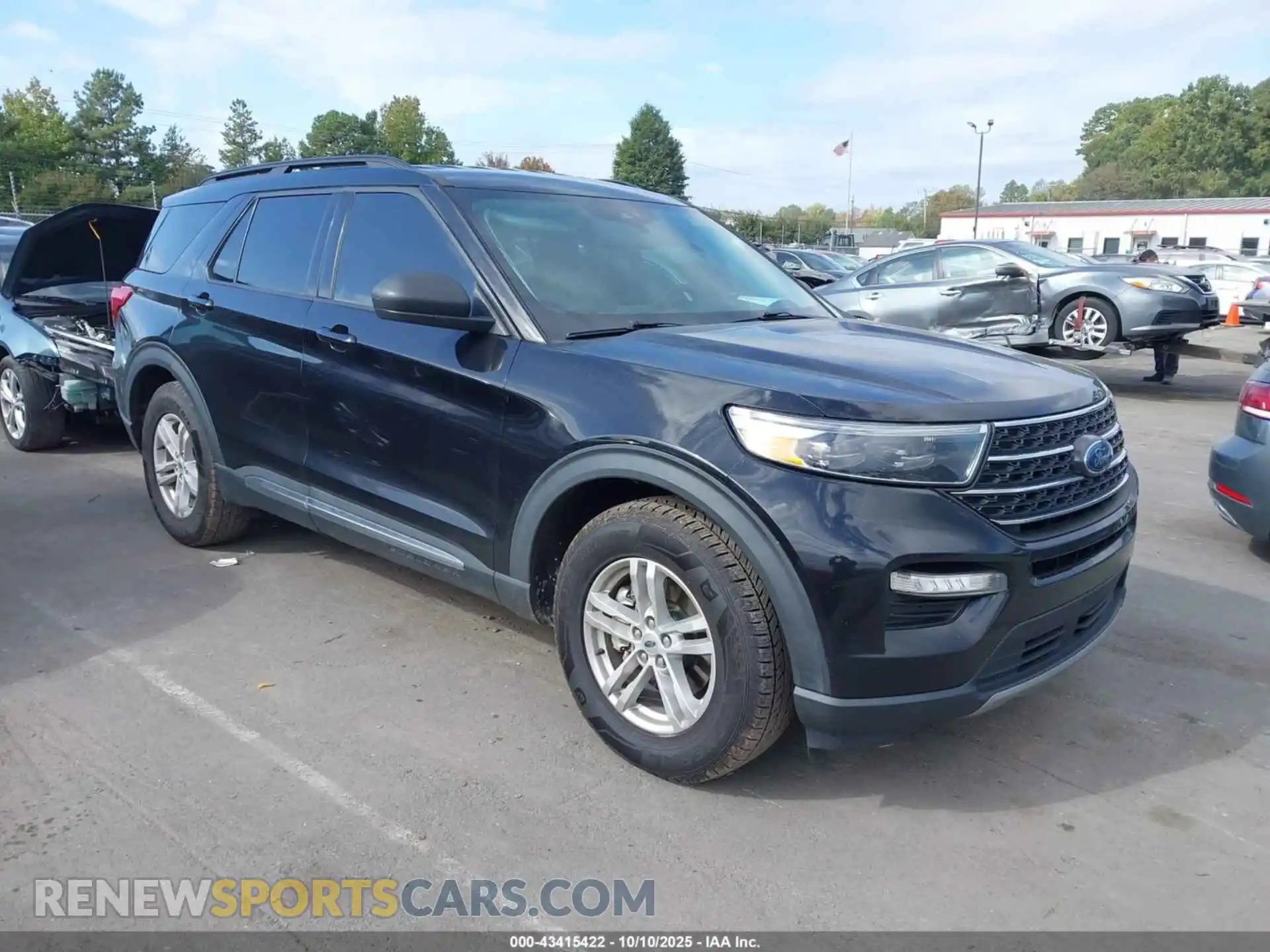 1 Photograph of a damaged car 1FMSK7DH5NGA34960 FORD EXPLORER 2022