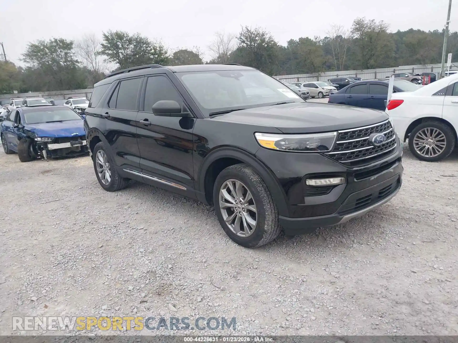 1 Photograph of a damaged car 1FMSK7DH5NGA83656 FORD EXPLORER 2022