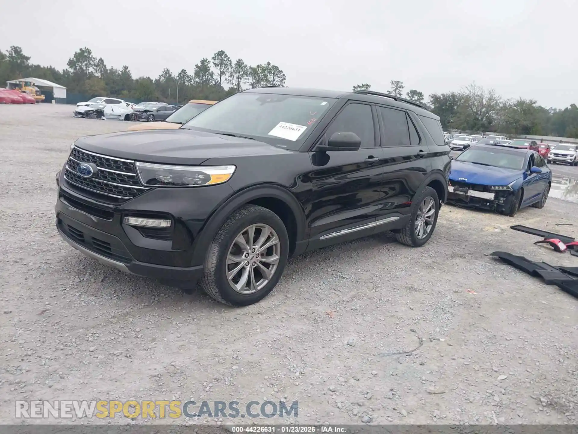 2 Photograph of a damaged car 1FMSK7DH5NGA83656 FORD EXPLORER 2022