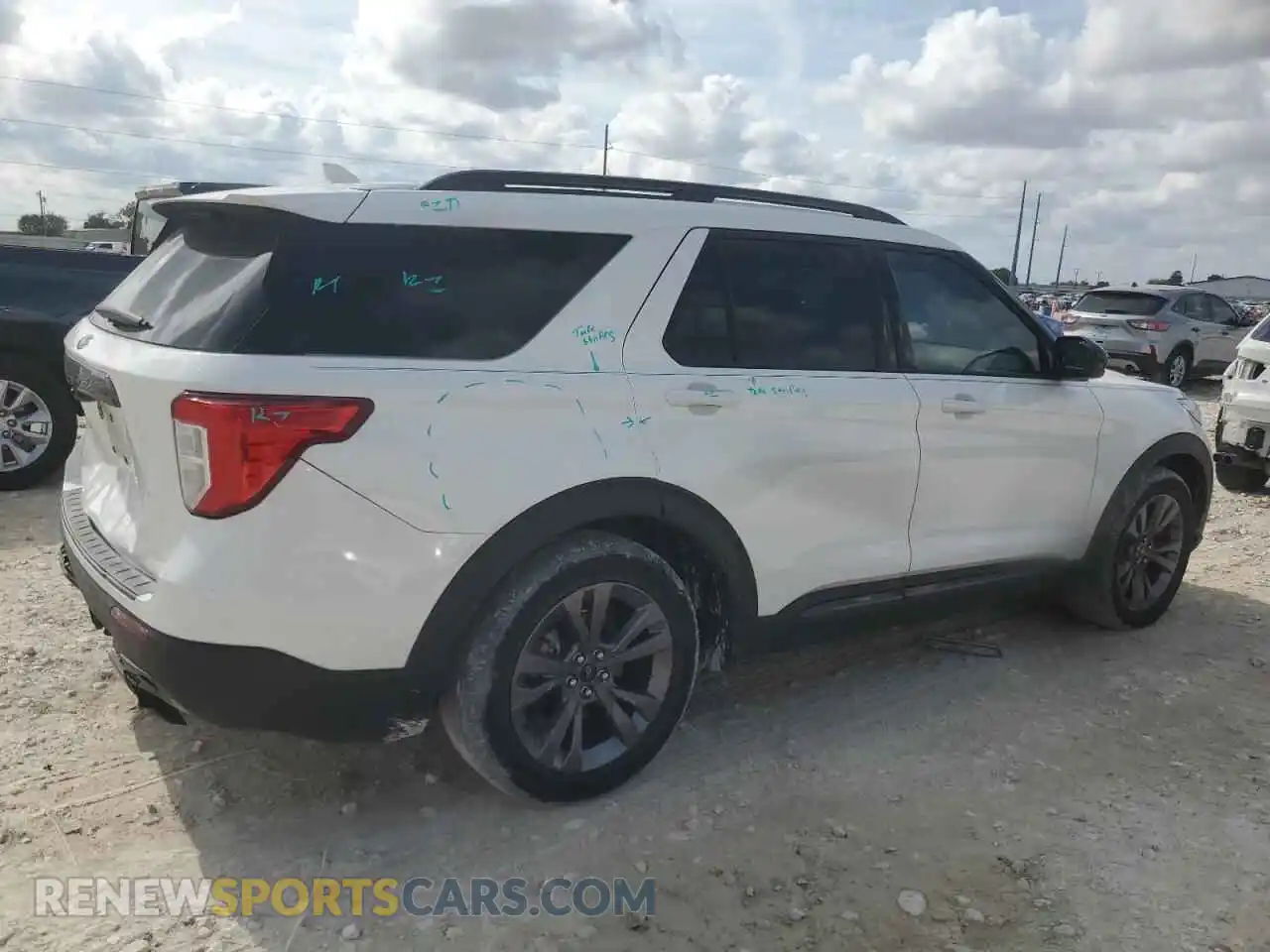 3 Photograph of a damaged car 1FMSK7DH5NGA98643 FORD EXPLORER 2022